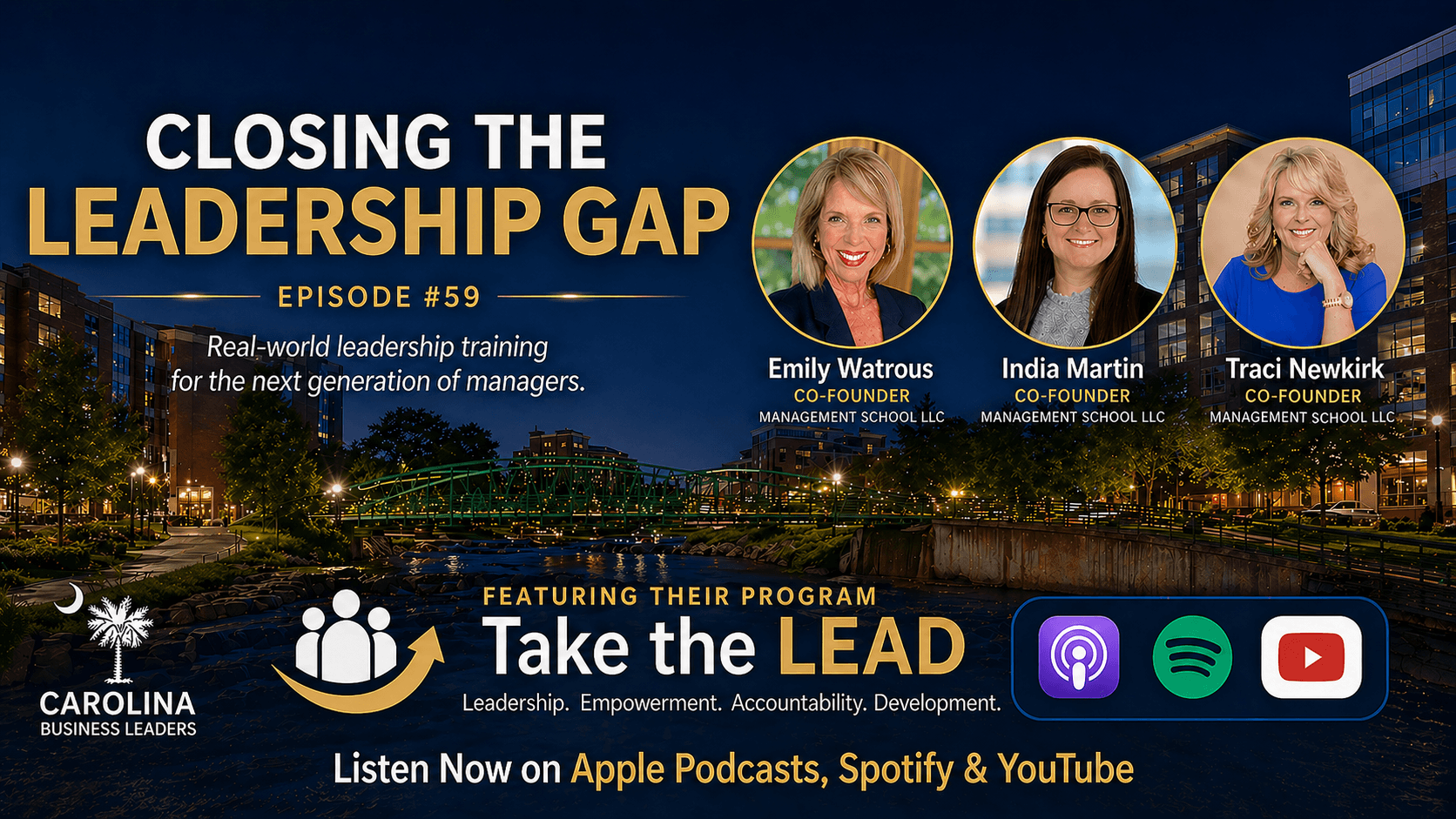 Closing the Leadership Gap with Management School | EP 59